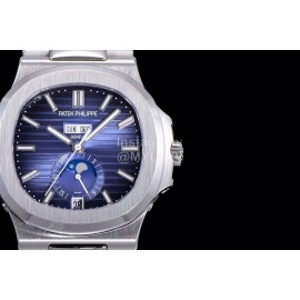 Patek Philippe Nautilus Steel Strap Multifunctional Watch Blue
