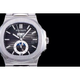 Patek Philippe Nautilus Steel Strap Multifunctional Watch Black