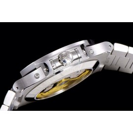 Patek Philippe Nautilus Steel Strap Multifunctional Watch Black