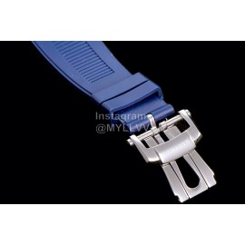 Patek Philippe Nautilus Rubber Strap Multifunctional Watch Blue