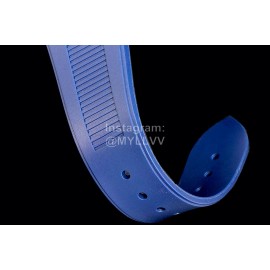 Patek Philippe Nautilus Rubber Strap Multifunctional Watch Blue