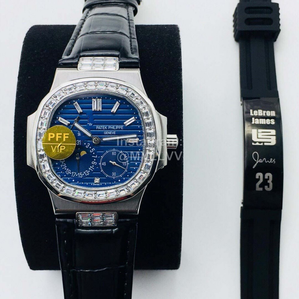 Patek Philippe Pff Factory Diamond 904l Steel 40mm Dial Watch