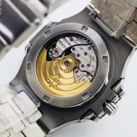 Patek Philippe Pff Factory Diamond 904l Steel 40mm Dial Steel Strap Watch