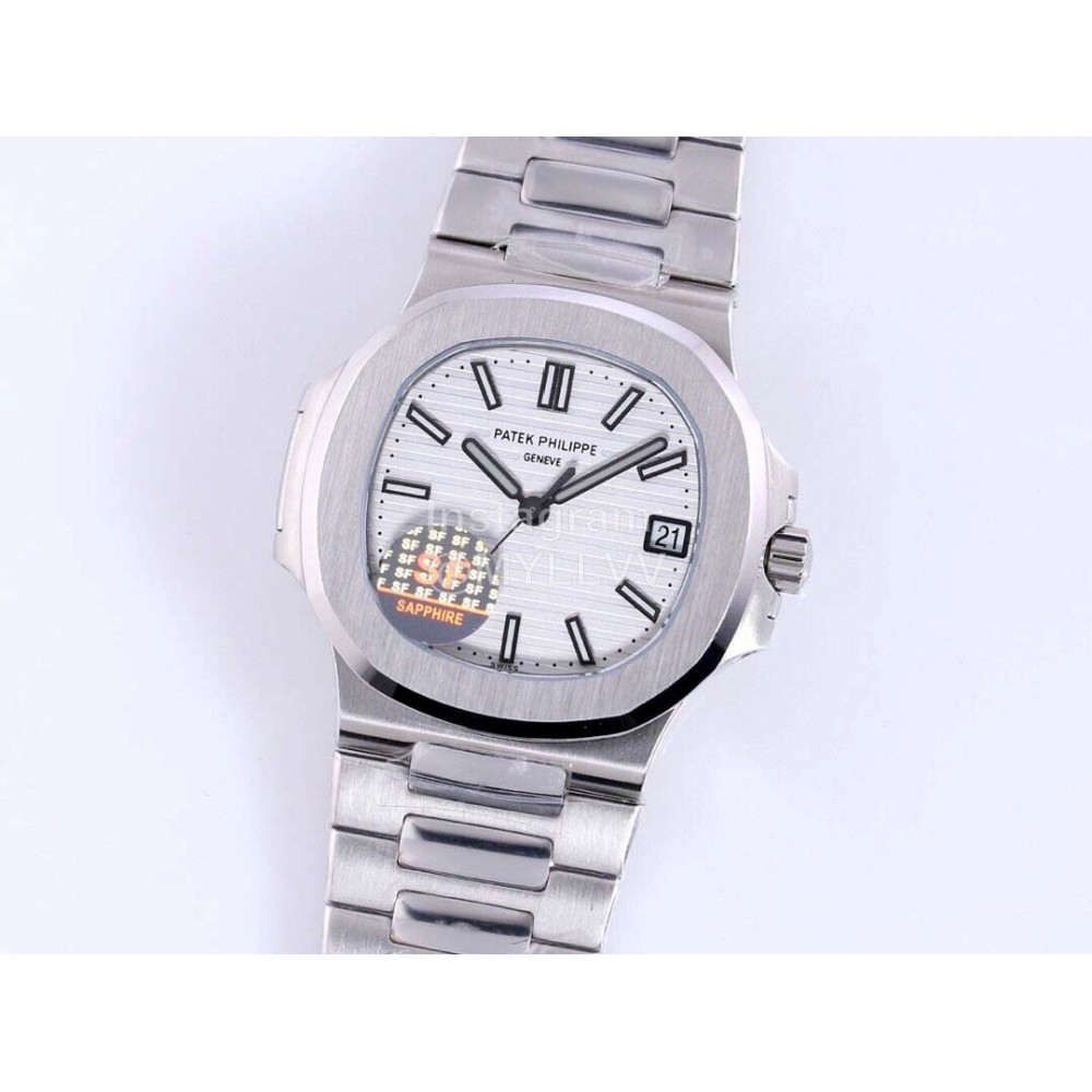 Patek Philippe Steel Strap Mechanical Watch For Men White