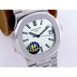 Patek Philippe Steel Strap Mechanical Watch For Men White