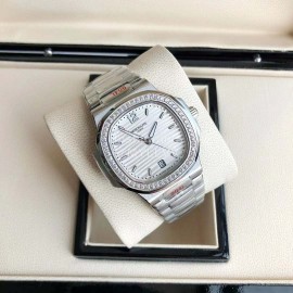Patek Philippe 316l Steel 40mm Dial Watch White