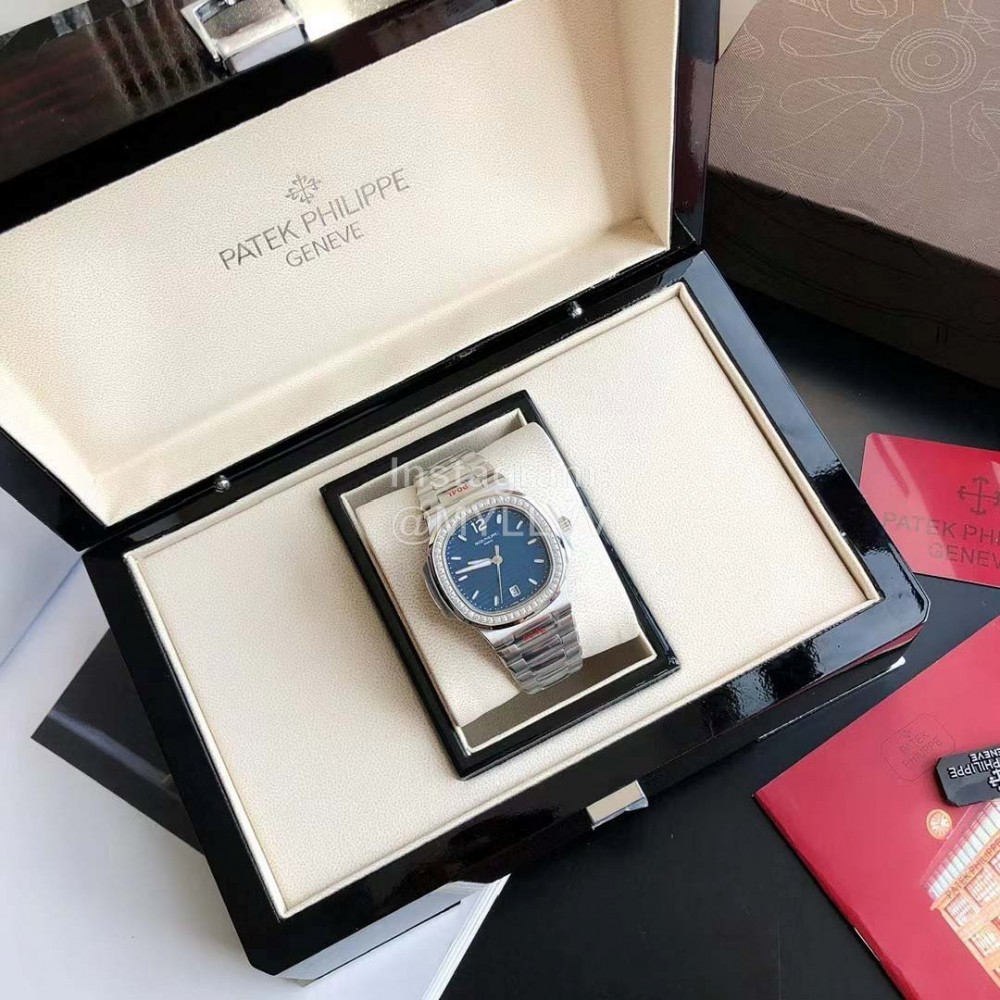 Patek Philippe 316l Steel 40mm Dial Watch Navy