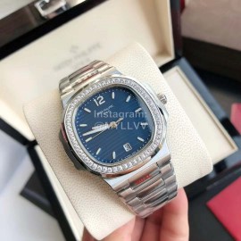 Patek Philippe 316l Steel 40mm Dial Watch Navy