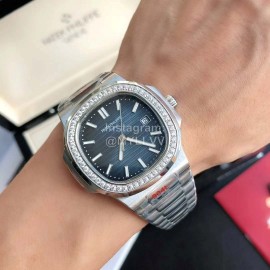 Patek Philippe 316l Steel 40mm Dial Diamond Watch