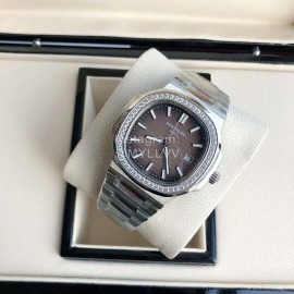 Patek Philippe 316l Steel 40mm Dial Watch Coffee