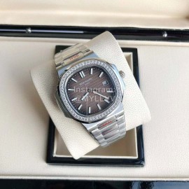 Patek Philippe 316l Steel 40mm Dial Watch Coffee