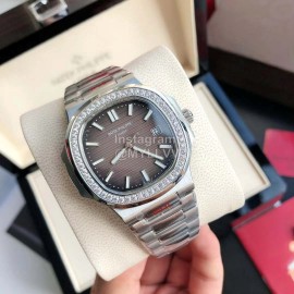 Patek Philippe 316l Steel 40mm Dial Watch Coffee