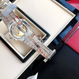 Patek Philippe 316l Steel 40mm Black Dial Watch