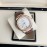Patek Philippe 316l Steel 40mm White Dial Leather Strap Watch