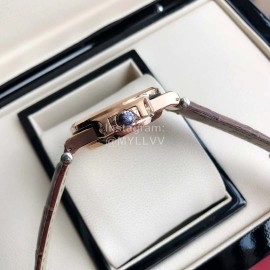 Patek Philippe 316l Steel 40mm Dial Leather Strap Diamond Watch