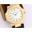 Patek Philippe Leather Strap Mechanical Watch For Men Gold