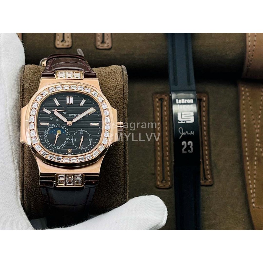 Patek Philippe Pff Factory New 904l Steel Multifunctional Watch