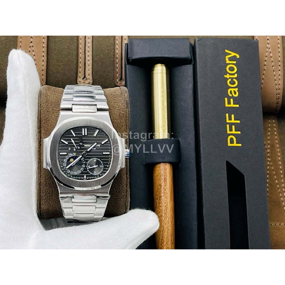 Patek Philippe Pff Factory Fashion Steel Strap Multifunctional Watch
