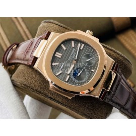 Patek Philippe Pff Factory New Leather Strap Multifunctional Watch