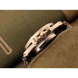 Patek Philippe Pff Factory New Leather Strap Multifunctional Watch