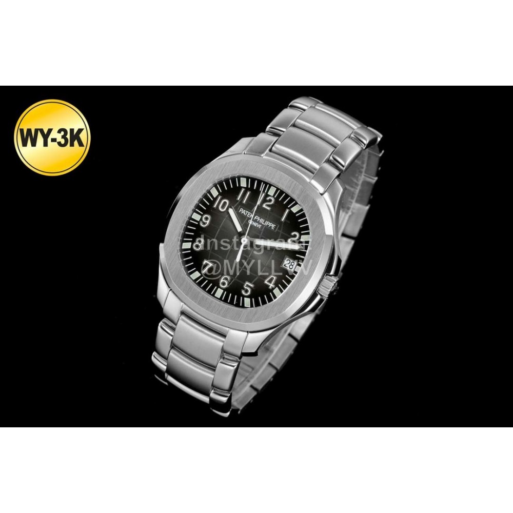 Patek Philippe Wy-3k Factory Steel Strap Watch