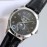Patek Philippe Leather Strap Gray Dial Multifunctional Watch