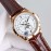 Patek Philippe Leather Strap White Dial Multifunctional Watch