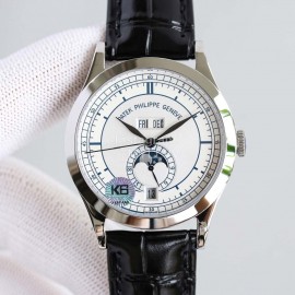 Patek Philippe Fashion Leather Strap Multifunctional Watch