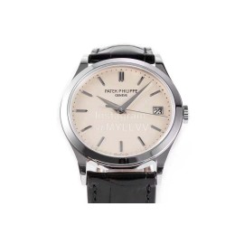 Patek Philippe 38mm Dial Leather Strap Watch