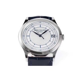 Patek Philippe New 38mm Dial Leather Strap Watch