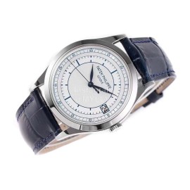 Patek Philippe New 38mm Dial Leather Strap Watch