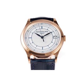 Patek Philippe New Leather Strap 38mm Dial Watch