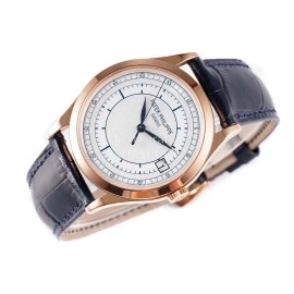 Patek Philippe New Leather Strap 38mm Dial Watch