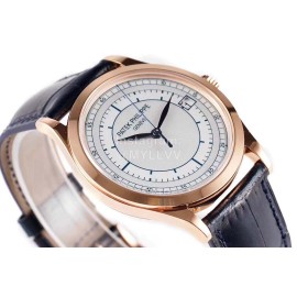 Patek Philippe New Leather Strap 38mm Dial Watch