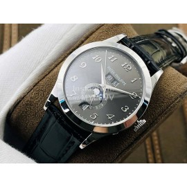 Patek Philippe Pff Factory Sapphire Glass Multifunctional Watch Black