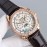Patek Philippe 316l Steel 41mm Dial Watch Rose Gold