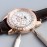 Patek Philippe 316l Steel 41mm Dial Watch Rose Gold