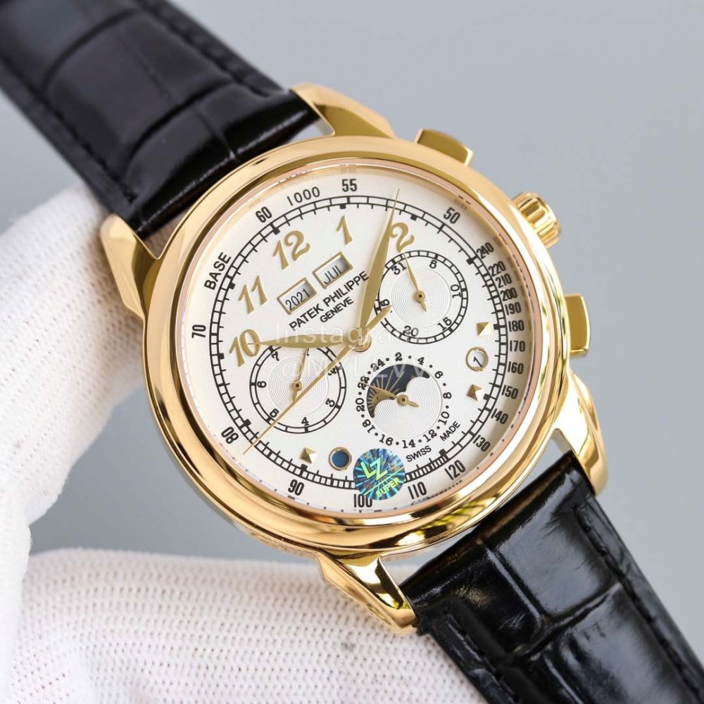 Patek Philippe 316l Steel 41mm Dial Watch Gold
