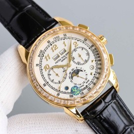 Patek Philippe 316l Steel 41mm Dial Watch Gold