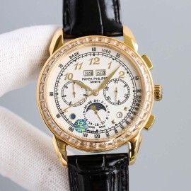 Patek Philippe 316l Steel 41mm Dial Watch Gold