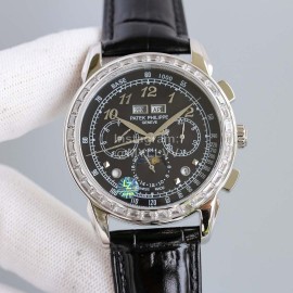 Patek Philippe 316l Steel 41mm Dial Watch Black