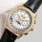 Patek Philippe 41mm Dial 316l Steel Multifunctional Watch Gold