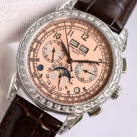 Patek Philippe New 41mm Dial 316l Steel Multifunctional Watch 