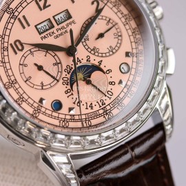 Patek Philippe New 41mm Dial 316l Steel Multifunctional Watch 