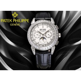 Patek Philippe Pff Factory Silver 316l Steel 41mm Dial Watch