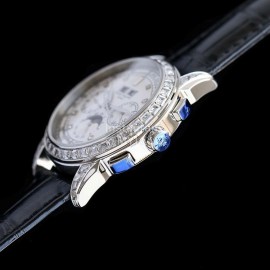 Patek Philippe Pff Factory Silver 316l Steel 41mm Dial Watch