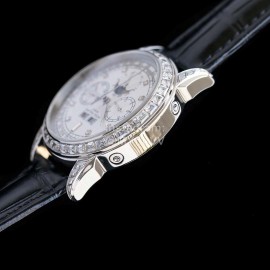 Patek Philippe Pff Factory Silver 316l Steel 41mm Dial Watch