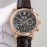 Patek Philippe 316l Steel 41mm Dial Multifunctional Watch Rose Gold
