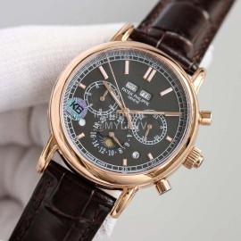 Patek Philippe 316l Steel 41mm Dial Multifunctional Watch Rose Gold