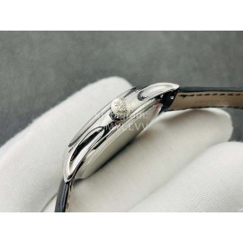 Patek Philippe Zf Factory 38mm Black Dial Leather Strap Watch